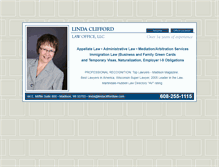 Tablet Screenshot of lindacliffordlaw.com